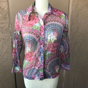 Vintage Pink Lady Shirt